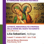 Scuola di teologia, Lectio Magistralis di Lilia Sebastiani