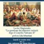 Scuola di Teologia, il 10 ottobre Lectio Magistralis di Lilia Sebastiani