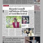 Riccardo Leonelli dall'Inferno di Dante al Terni film festival