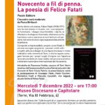 Novecento a fil di penna. La poesia di Felice Fatati